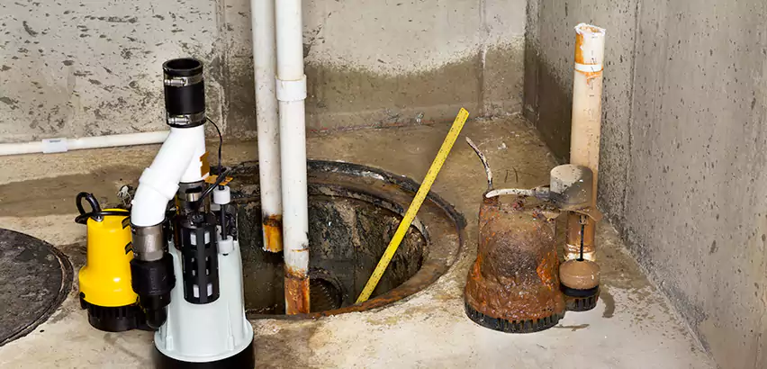 Installing Sump Pump in Finished Basement in Haverhill, MA
