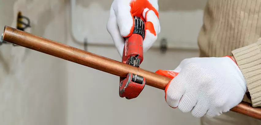 Temporary Copper Pipe Repair Haverhill, MA